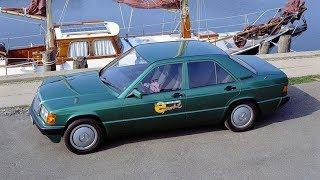 1992 Mercedes 190 w201 E-MOBIL Rügen - experimental electric car