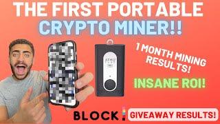 THE FIRST PORTABLE CRYPTO MINER! How Much it Makes me A month! Planetwatch Atmotube Mining