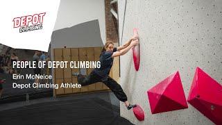 People of Depot Climbing Erin McNeice  Depot Climbing Athlete