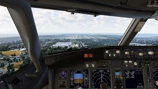 Landing in Seattle-Tacoma International Airport | KSEA | Zibo Mod | X-Plane 12