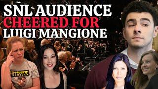 SNL Leftist Audience CHEERED Luigi Mangione! Chrissie Mayr, Radix, Jeanna Hoch, Jasmin St Claire