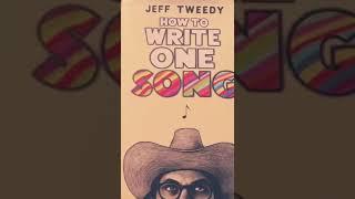 #musicbookreview: ‘How to Write One Song’ by #JeffTweedy. #songwriter #songwriting #wilco #books