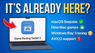 Game Porting Toolkit 2 changes EVERYTHING! AVX2, Ray Tracing, Mac gaming WWDC 2024
