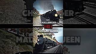 Madame Queen Vs. The Challenger #trainedit #capcut #trainzrailroadsimulator2019 #vsedit