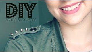 DIY JACKET: SPIKED SHOULDERS