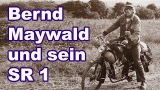 Bernd Maywald und sein Simson Moped SR1