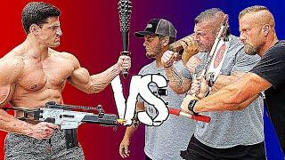 You REACT You LOSE - Pain Gauntlet VS TheBellLife | Bodybuilder VS Bodybuilders Pain Challenge