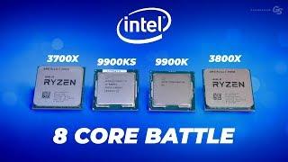 i9 9900KS & 9900K vs Ryzen 3800X & 3700X - 8 CORE BATTLE