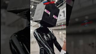 Enderman cosplay from NYCC 2024! #cosplay #short #shorts