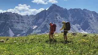 Hiking Four Pass Loop - Maroon Bells Wilderness Colorado