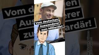 Vom deutschen Auswanderer zum Milliardär! #shopify #startup #finance #luetke #henning #shorts