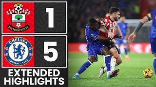 EXTENDED HIGHLIGHTS: Southampton 1-5 Chelsea | Premier League