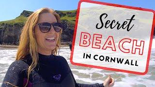 The BEST Secret Beach in CORNWALL