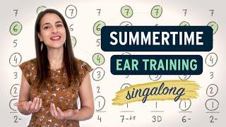 The "magic notes" in Summertime - Ear Training Singalong Exercise