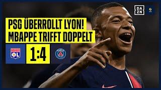 PSG dominiert! Lyon kommt nicht hinterher: Lyon - PSG 1:4 | Ligue 1 | DAZN