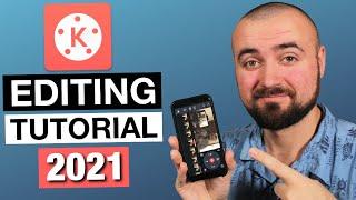 KineMaster Tutorial (2021) How To Edit Video on iPhone and Android.