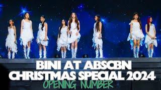 BINI Opening Number at ABS CBN Christmas Special 2024 | BINI MEDLEY #biniph #bini #fyp #abscbn