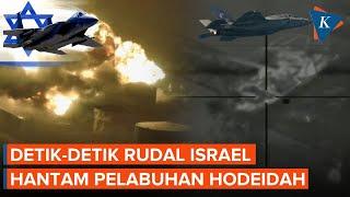 Kerahkan F-15 dan F-35, Israel Hantamkan Rudalnya ke Pelabuhan Hodeidah