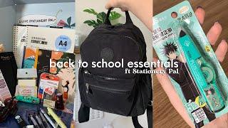 back to school essentials 2024 ver ft. Stationery Pal!