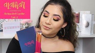 Makeup I Bought & NEVER used ft. Alamar Cosmetics Reina Del Caribe Vol. 2 | Swatches & Tutorial