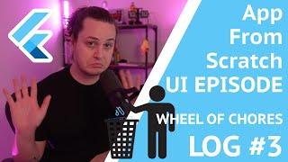 Flutter UI Live Code Walkthrough | App LOG #3