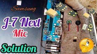 Samsung J7 Next mic problem  jumper 100% Solution #mobileengineer