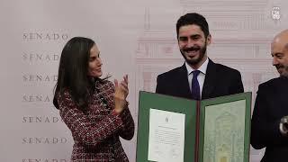 La Reina en la entrega de la XIV edición de los Premios "Luis Carandell" de periodismo parlamentario