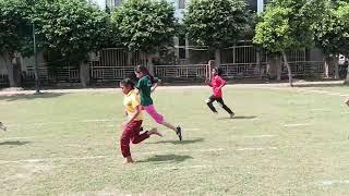 Vishwa Nirmala Prem Ashram Girl won 50 Meter Race State level Athletics Championship Faridabad HR
