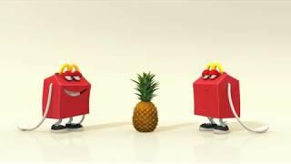 Happy meal France pineapple commercial