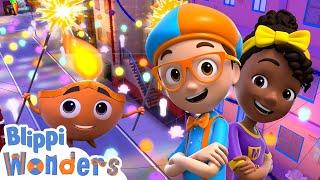 Blippi and Meekah visit India for Diwali ! | Blippi Wonders Educational Videos for Kids