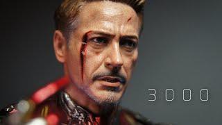 Hot Toys Avengers Endgame Battle Damaged Iron Man MK85 1/6 Scale 4K Figure Unboxing Review