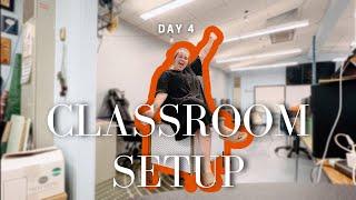 Classroom Setup Day 4 | High School Business Teacher