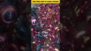 500 IRON MAN VS 100000 CAPTAIN AMERICA #shorts #gaming