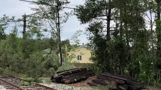 The Aftermath 0n Highway 521 Georgetown, SC.