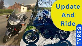 Update BMW R1150RT and Honda CB500X and ride out