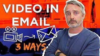 How to Embed Video in Email (3 super simple ways)