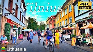 Vilnius Walking Tour / Lithuania  / August 2024 / 4K HDR