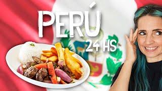  24 Horas Comiendo Como En Perú  (Con Recetas De Comida Peruana y Té Rarísimo y Feo)