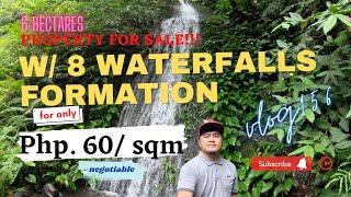 #vlog156 6Hectares Property for sale @ Brgy. Llavac Real Quezon, with 8 water falls..