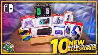 10 NEW Nintendo Switch Accessories 2024 - HAULED NS  Ep.19 - List and Overview