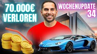 Lohnt sich der Einstieg in den Autohandel noch? 70.000 € Verlust an zwei Autos! Wochenupdate 34