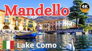 Mandello del Lario, Italy  4K Walking Tour - August 2024 #lakecomo