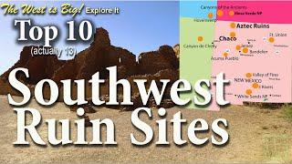 23k yr old foot prints and 13 more Native American Ruin Sites in New Mexico and the 4 Corners.