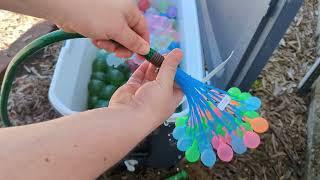 Fill 100 Water Balloons FAST!