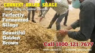 Quality Testing of Cornext Silage Bales at Customer Location