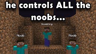 Minecraft but I battle the NOOB KING