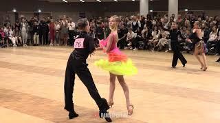 Vladislav Sokolov - Olga Borzova RUS | Cha Cha Cha | GOC Junior I Latin 2019