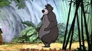 Jungle Book - Baloo's doo bah dee doo song