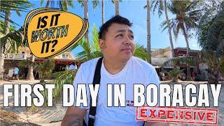 FIRST DAY IN BORACAY - WORTH IT PA RIN BA MAG BORACAY?