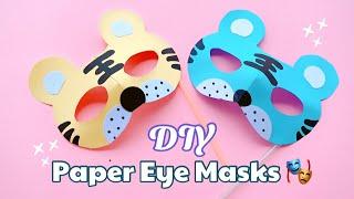 DIY Creative Eye Mask Crafts for fun Activity | Paper crafts idea 